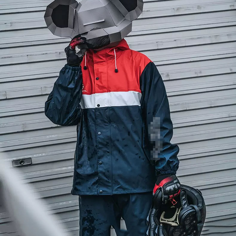 雨衣雨褲套裝分體摩托車長款全身騎行雨披防暴雨放水服